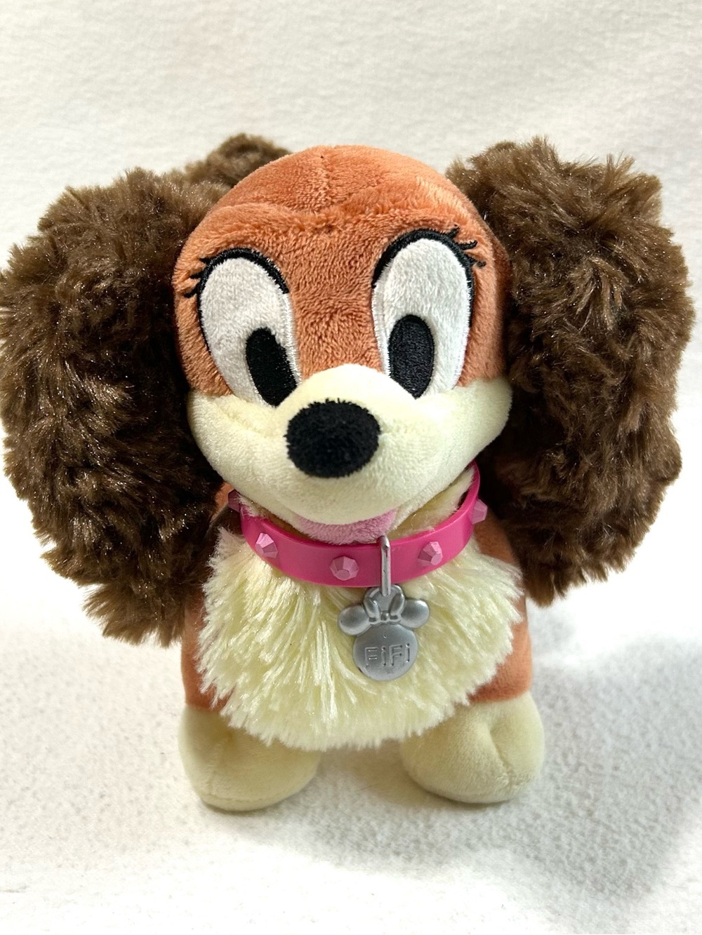 4/$20 Disney Store Fifi Puppy Pekingese Peke Minnie Mouse’s Pet Dog 6”